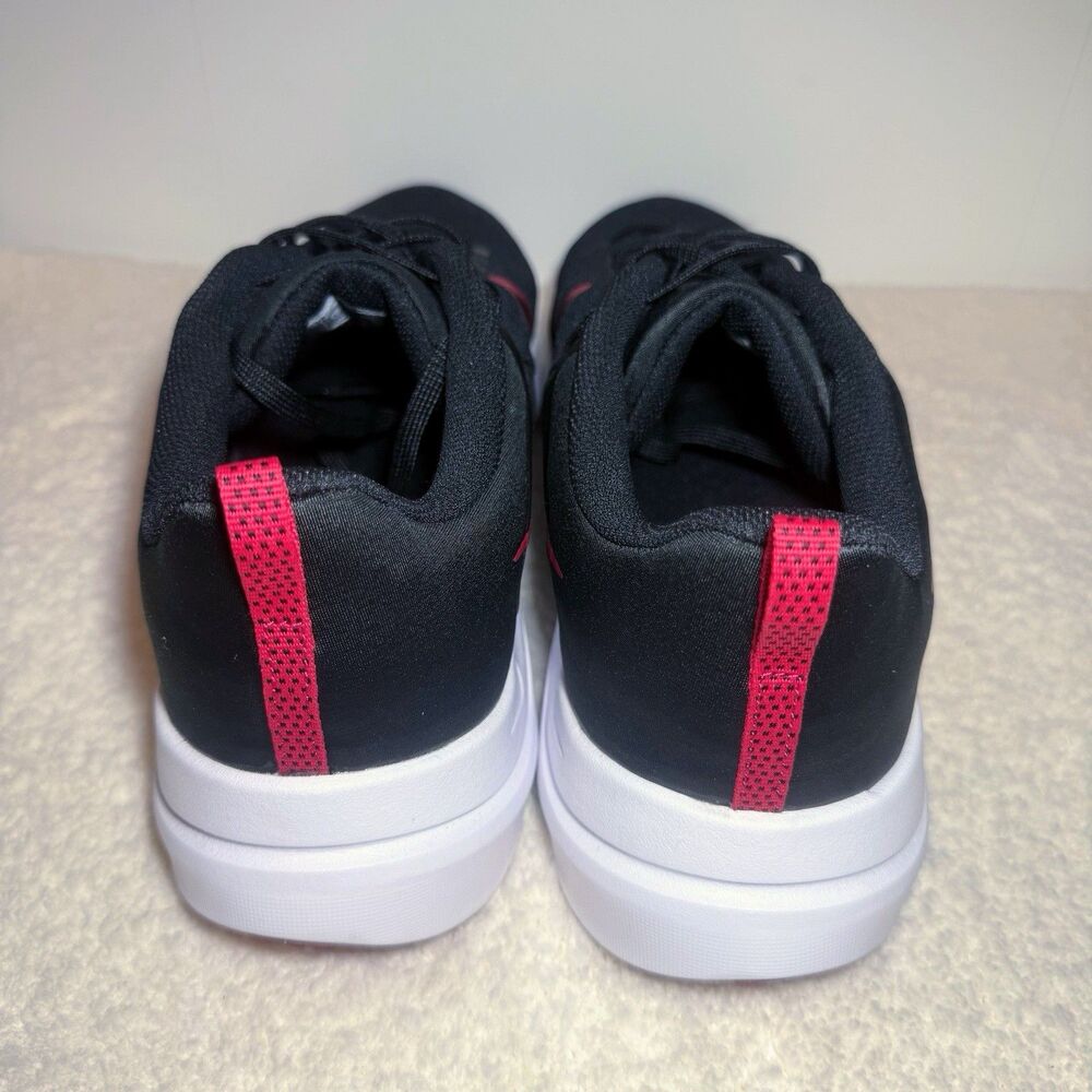 Nike Downshifter 12 Black  / Red Men’s Size 15 Sneakers - Picture 4 of 8
